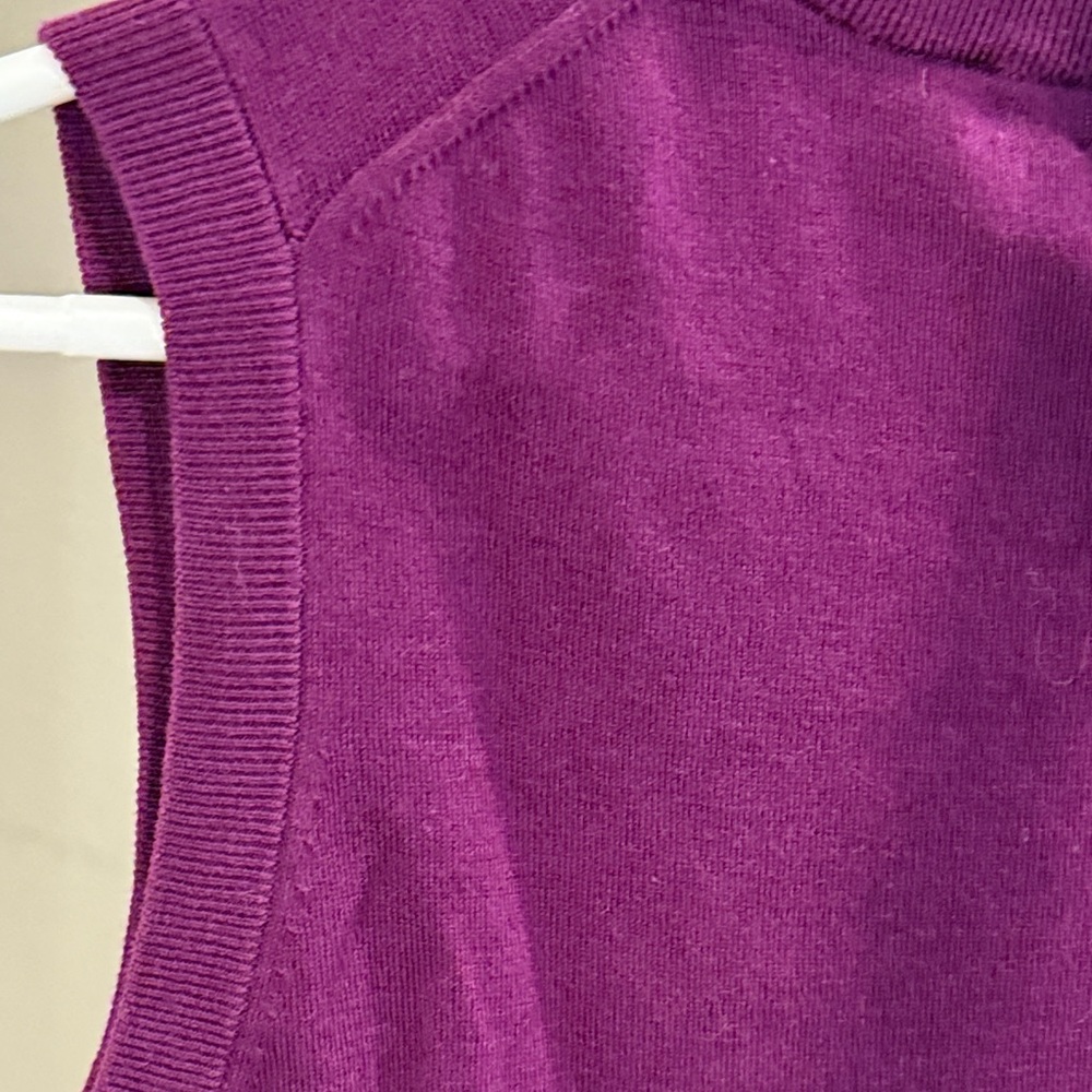 J. Crew Rich Purple Tank Top - Picture 3 of 3